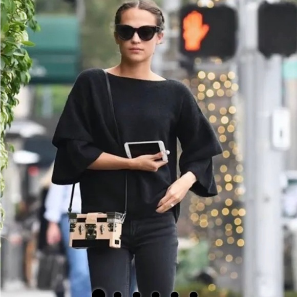 Madewell Tiered-sleeve Boatneck Sweater - Picture 1 of 7